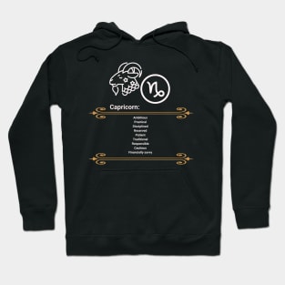 Capricorn traits Hoodie